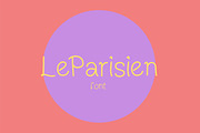 Le Parisien - 2 font style, a Script Font by Idil Keysan (Thumbnail 1 of 5)