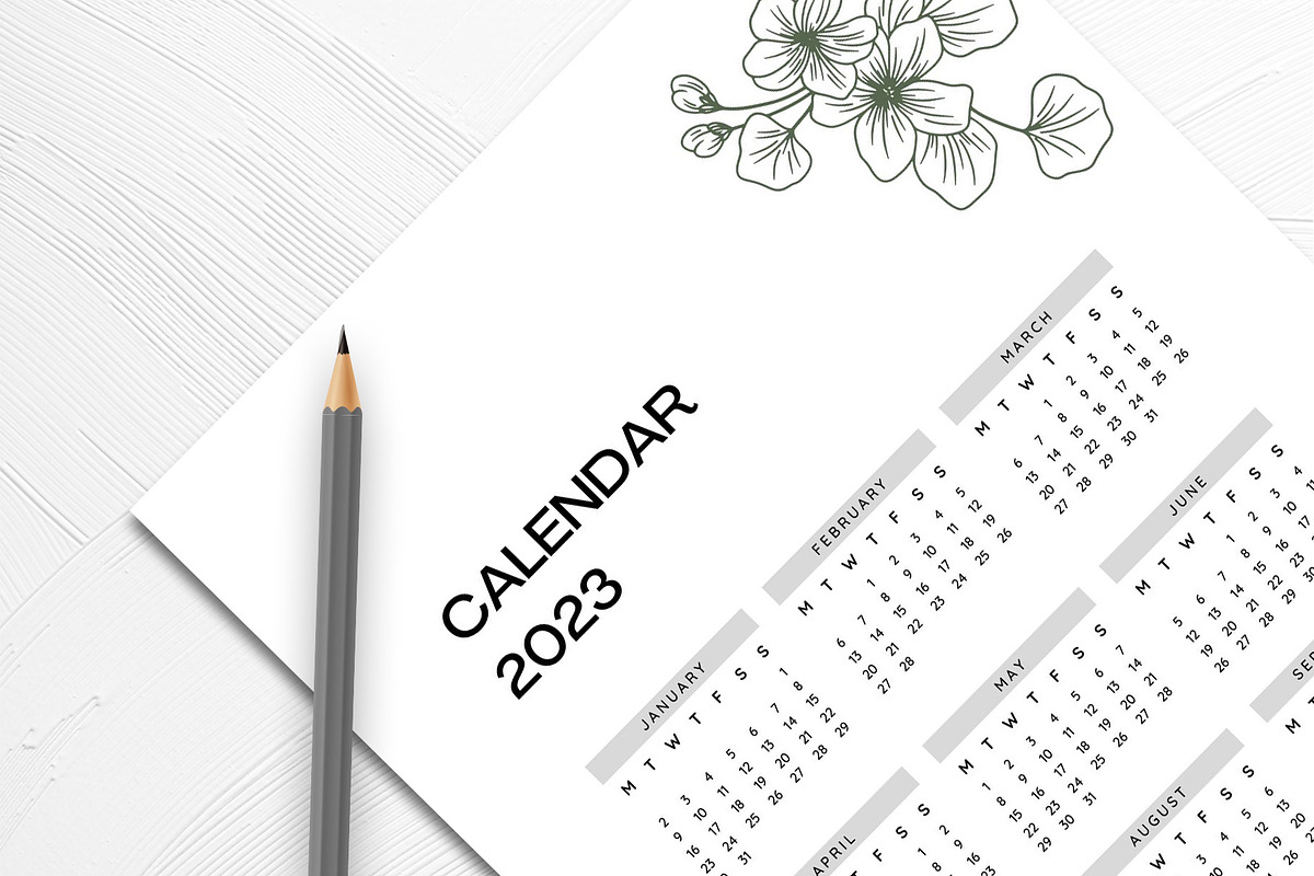 Calendar Template, a Stationery Template by Design Zone (Photo 2 of 3)