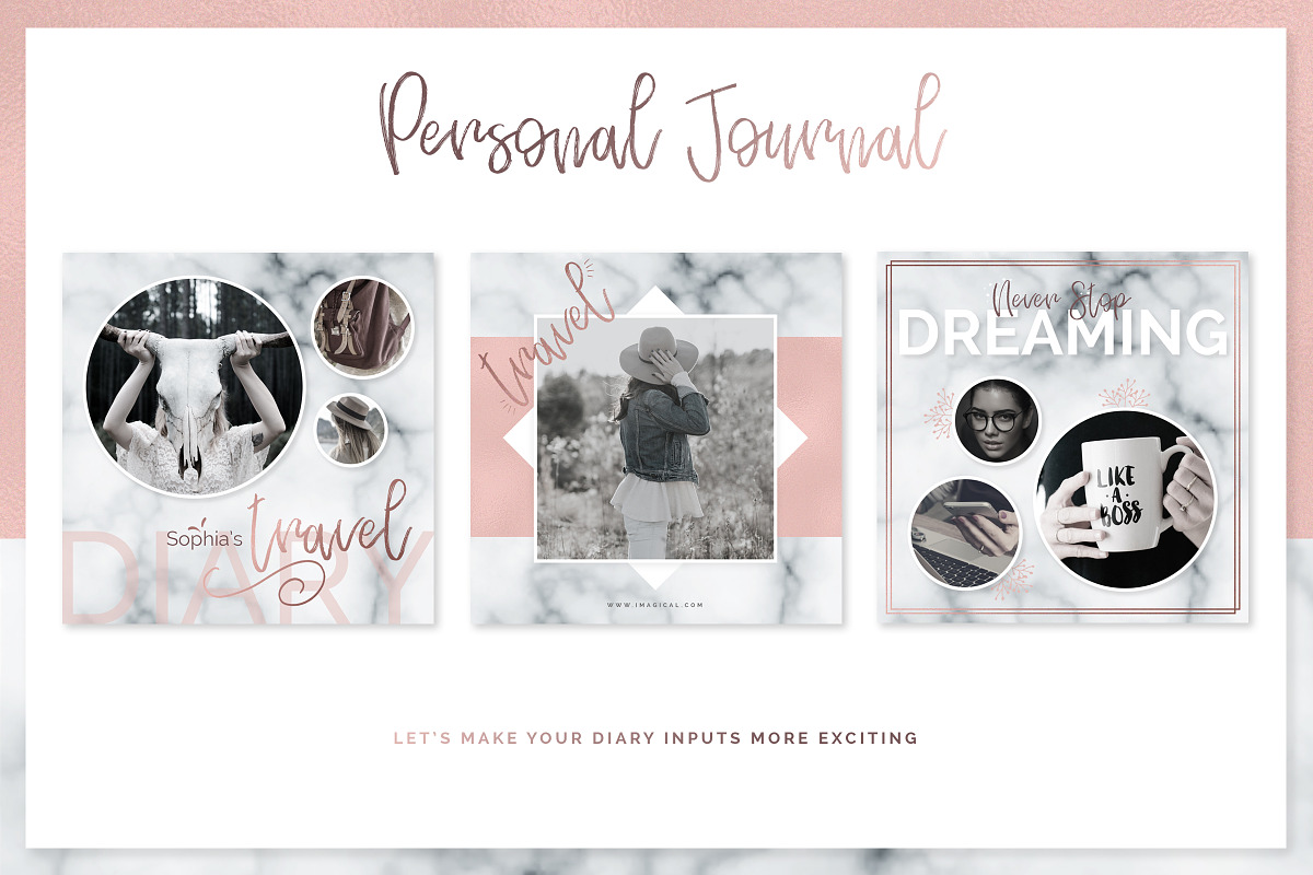 IMAGICAL Social Media Pack, a Social Media Template by Typography Prime (Photo 6 of 11)