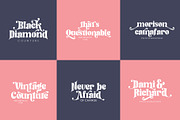 Kind Breakout-Retro Serif Typeface, a Sans Serif Font by moriztype (Thumbnail 10 of 18)