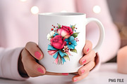 Romantic Roses Valentine's Day Png, an Illustration by Craft Nest (Thumbnail 8 of 11)