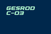 Renoric - Modern Sport Typeface, a Sans Serif Font by Letterna (Thumbnail 2 of 4)