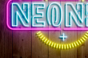 Neon Sign Light Logo Mockup, a Product Mockup by DesignNeutrons (Thumbnail 4 of 4)
