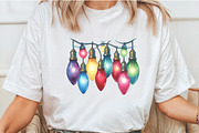 Christmas Light Clipart, an Illustration by Libby Wishes (Thumbnail 7 of 8)