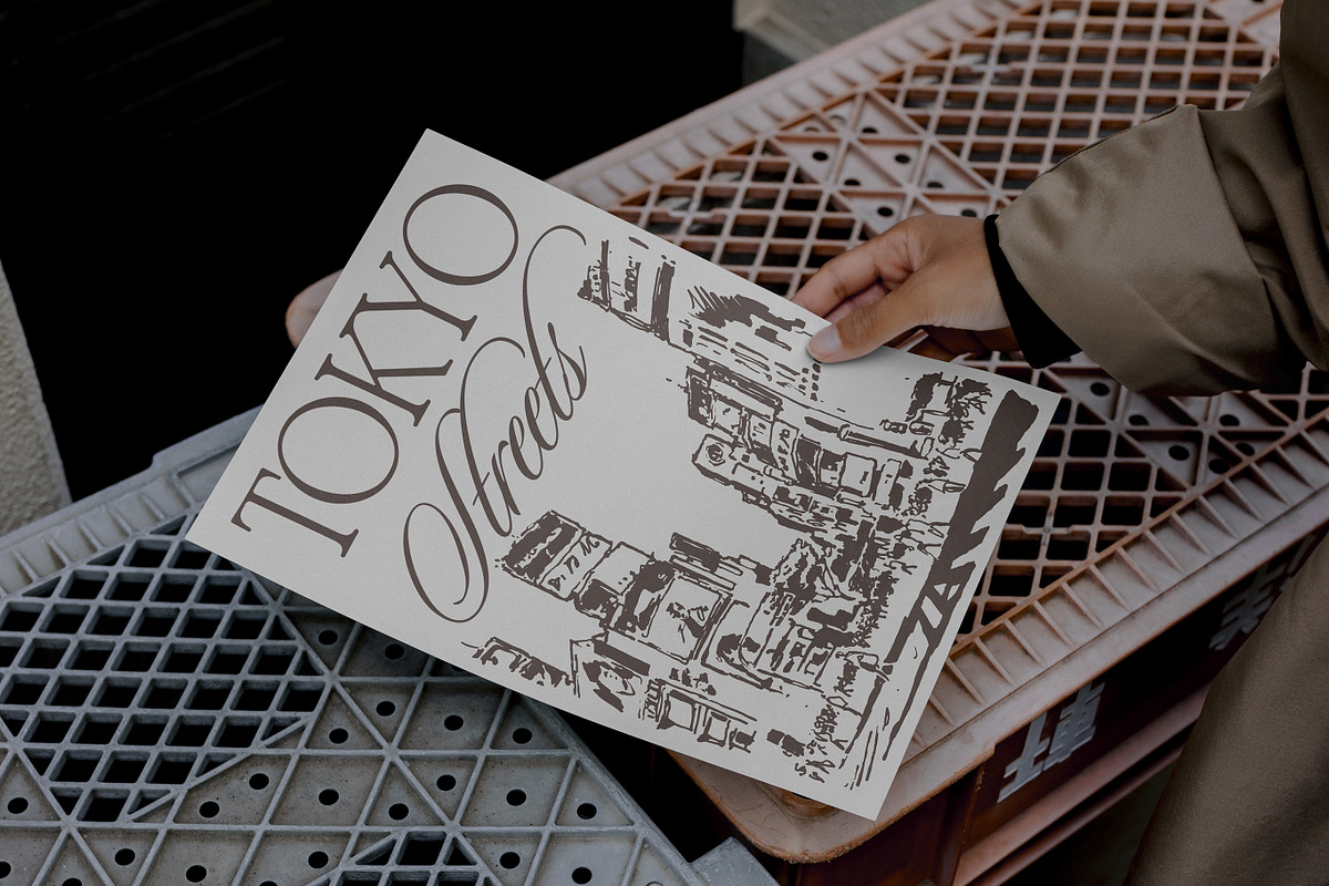 Tokyo Streets Crossing Sketches, a Work Illustration by TheMountBirdStudio (Photo 7 of 7)