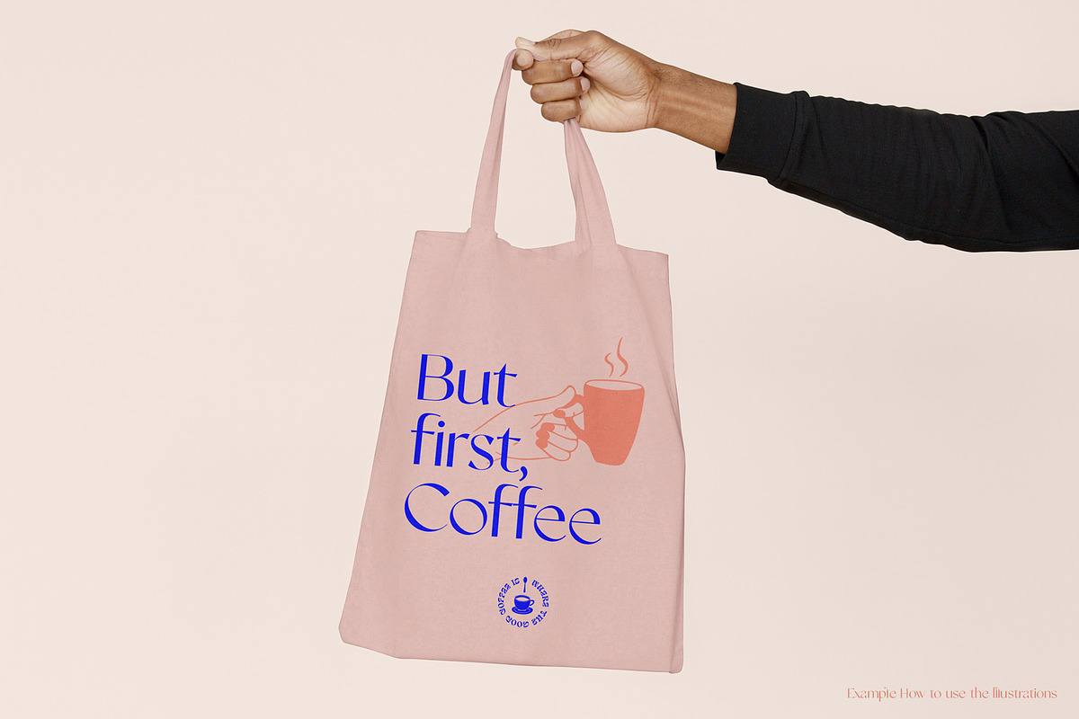 Cafe & Bakery illustrated icons, a Food Illustration by Annakaroline (Photo 7 of 7)