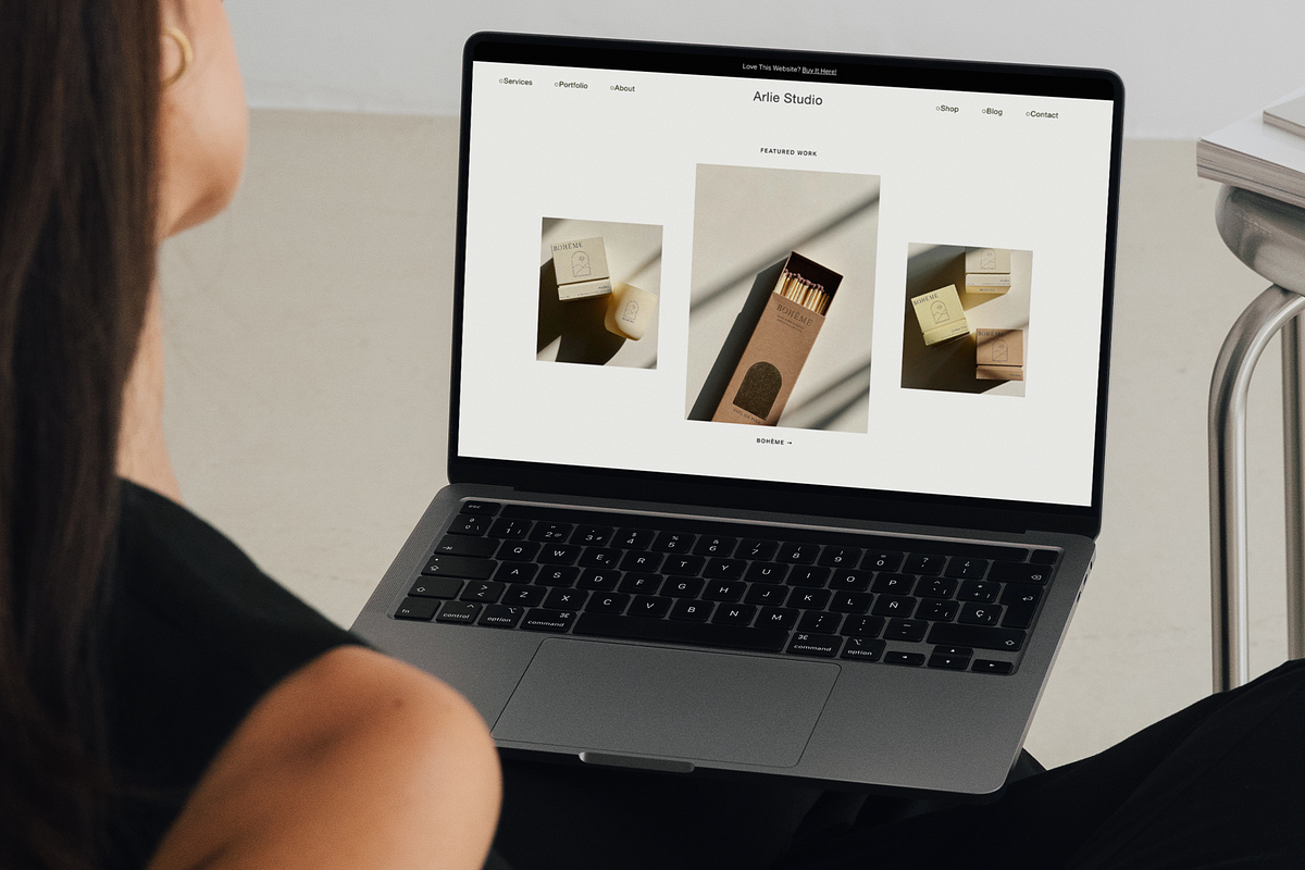 Arlie: Squarespace 7.1 Template, a Squarespace Template by The Styled Square (Photo 7 of 9)