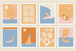 Summer Vibes, Vector Elements