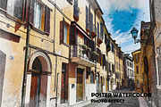 Poster Watercolor Photo Effect, an Action Add-On by 3d_model_tifotizi (Thumbnail 1 of 3)