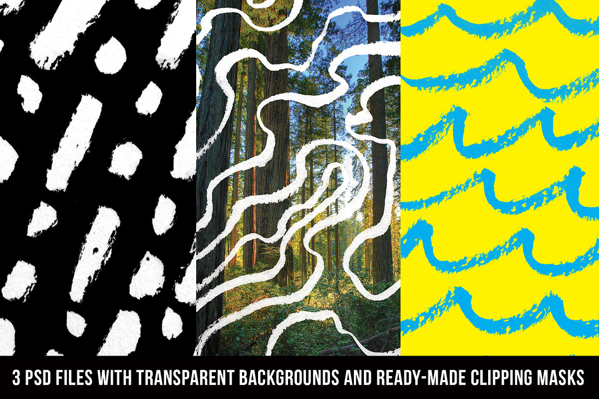 3 Inky Backgrounds, a Texture Graphic by Joseph Melancon (Photo 2 of 5)