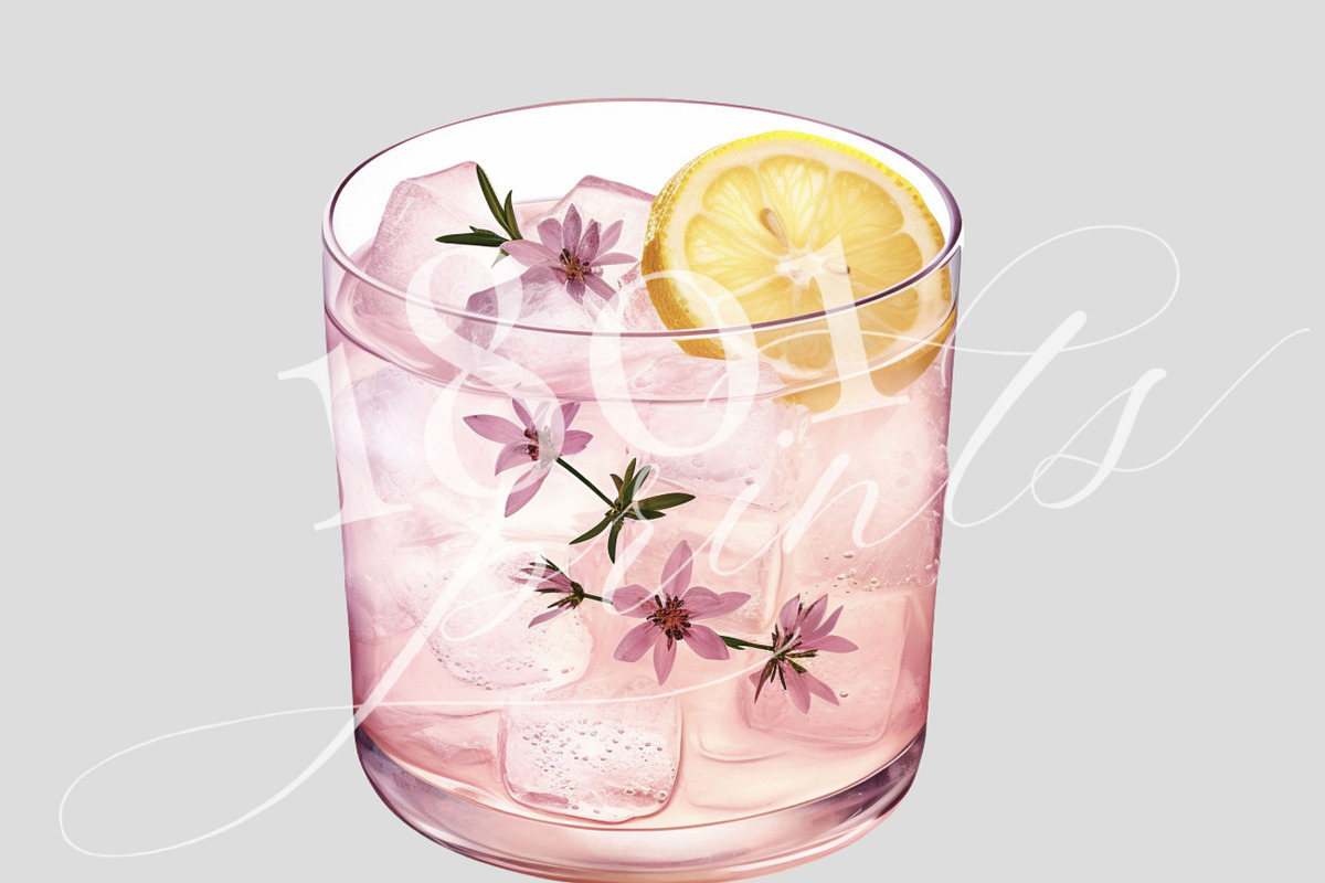 Lavender Lemonade Cocktail, an Illustration by 1801Prints (Photo 3 of 4)