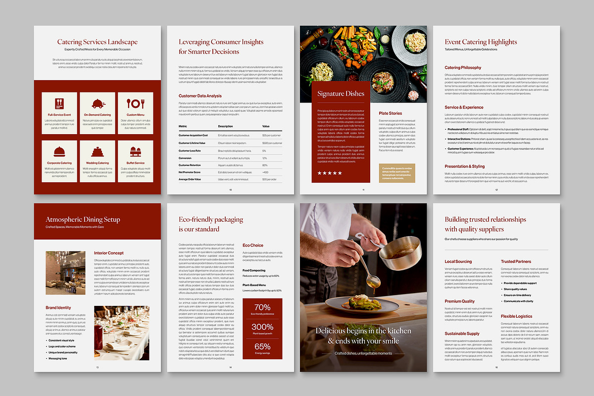 Hospitality Business Brochure preview 3