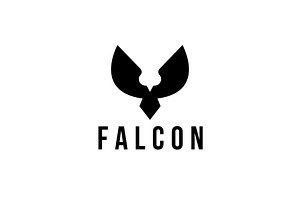 falcon logo vector icon illustration, a Branding & Logo Template by Dyn Studio