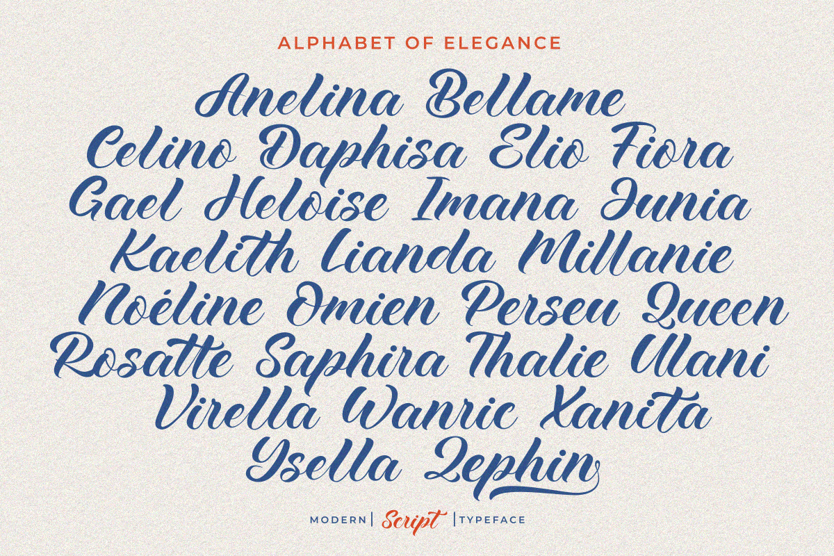 Sc Shinta, a Script Font by saemoon creative (Photo 14 of 16)