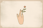 Tiny Botanicals | Wild Flowers Pack, an Illustration by GRPXSTORE (Thumbnail 7 of 7)