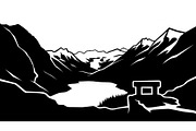 Serene Mountain Lake Vista, a Graphic by musafir_fashion (Thumbnail 7 of 14)