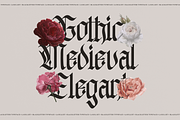 Lawlliet | Blackletter Typeface, a Blackletter Font by Denustudios (Thumbnail 5 of 12)