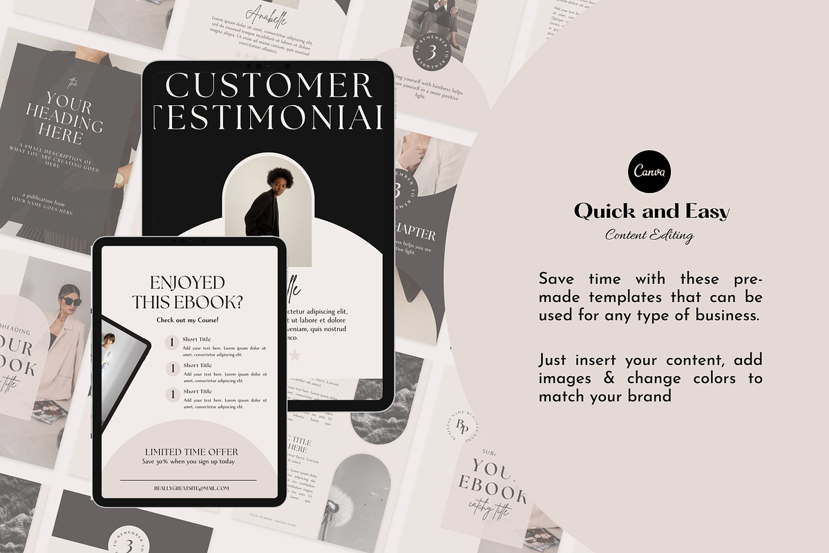 Elegant Canva Ebook & Workbook, a Magazine Template by Studio DigiCraft (Photo 3 of 8)