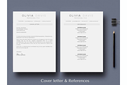 Word resume & cover letter template, a Resume Template by Climbwithelevator (Thumbnail 3 of 10)