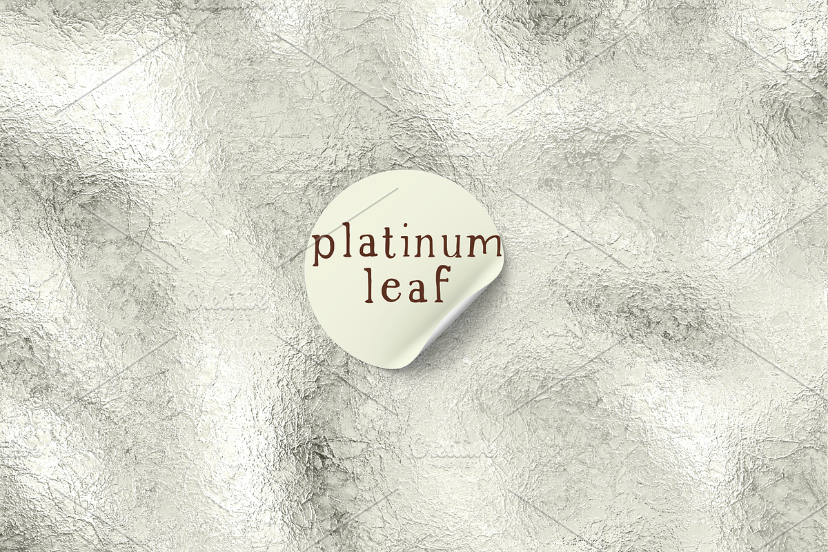 Platinum & Silver Foil Texture, a Texture Graphic by Debby Blooms (Photo 9 of 11)