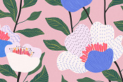 Naive Abstract Flower Market Pattern, a Pattern Graphic by likorbut (Thumbnail 14 of 14)