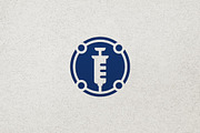 Medical Syringe Healthcare Logo, a Branding & Logo Template by Luxury Logos (Thumbnail 4 of 4)
