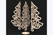 Standing Snowflake Christmas Trees, an Object Graphic by ThemeXDigital (Thumbnail 8 of 8)