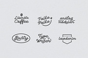Groovy Shoeline - Monoline Script, a Script Font by fuzztype (Thumbnail 8 of 16)