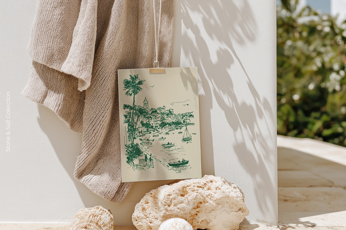 Mediterranean Frame & Card Mockups, a Household Mockup by NikiArts (Photo 11 of 18)