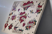 Tattoo Elements - Love Edition, an Illustration by BAD TASTE (Thumbnail 7 of 12)