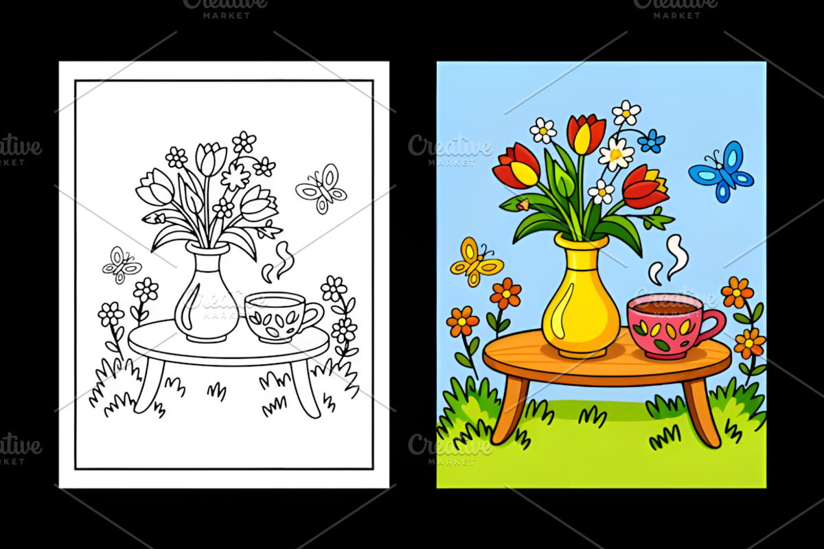 Spring Time Smiles Flower, an Illustration by Design Station (Photo 4 of 8)