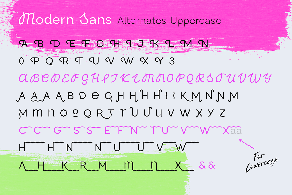 Modern Sans, a Sans Serif Font by Larin Type Co. (Photo 14 of 15)