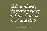 The Maple Shore – Font Duo, a Script Font by Creacy Studio (Thumbnail 5 of 8)