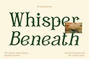 CS Visery Drawn, a Serif Font by Craft Supply Co. (Thumbnail 2 of 8)