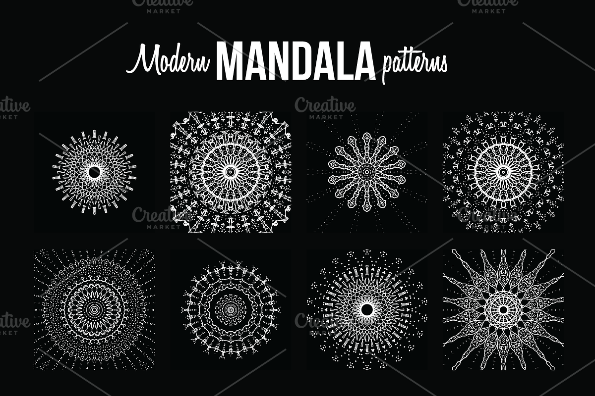 Modern mandala collection, an Illustration by The Odd Seed (Photo 23 of 27)