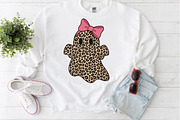 Preppy Ghost Leopard Spooky Coquette, an Illustration by Craft Nest (Thumbnail 5 of 6)