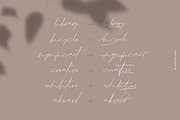 De Hudson, a Script Font by vuuuds (Thumbnail 6 of 14)