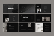 Corvus Presentation Template, a Presentation Template by SlideStation (Thumbnail 4 of 12)