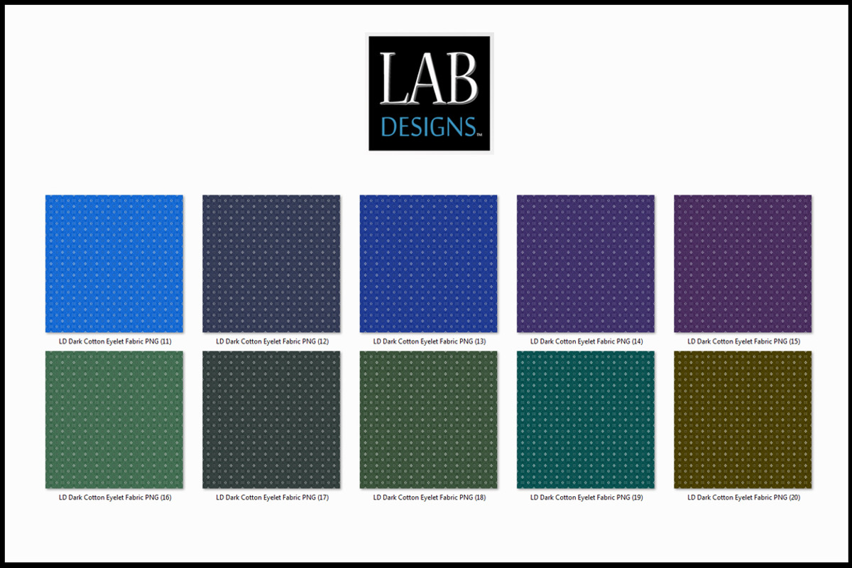 24 Dark Cotton Eyelet Fabric Texture, a Texture Graphic by Lab Designs
