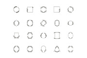 Elegant Floral Border Set, a Templates & Theme by studiogstock (Thumbnail 1 of 3)