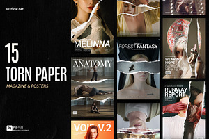 Torn Paper Magazine & Posters