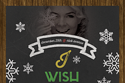 Christmas Flyer Chalkboard Style, a Flyer Template by SPACECAKE (Thumbnail 4 of 4)