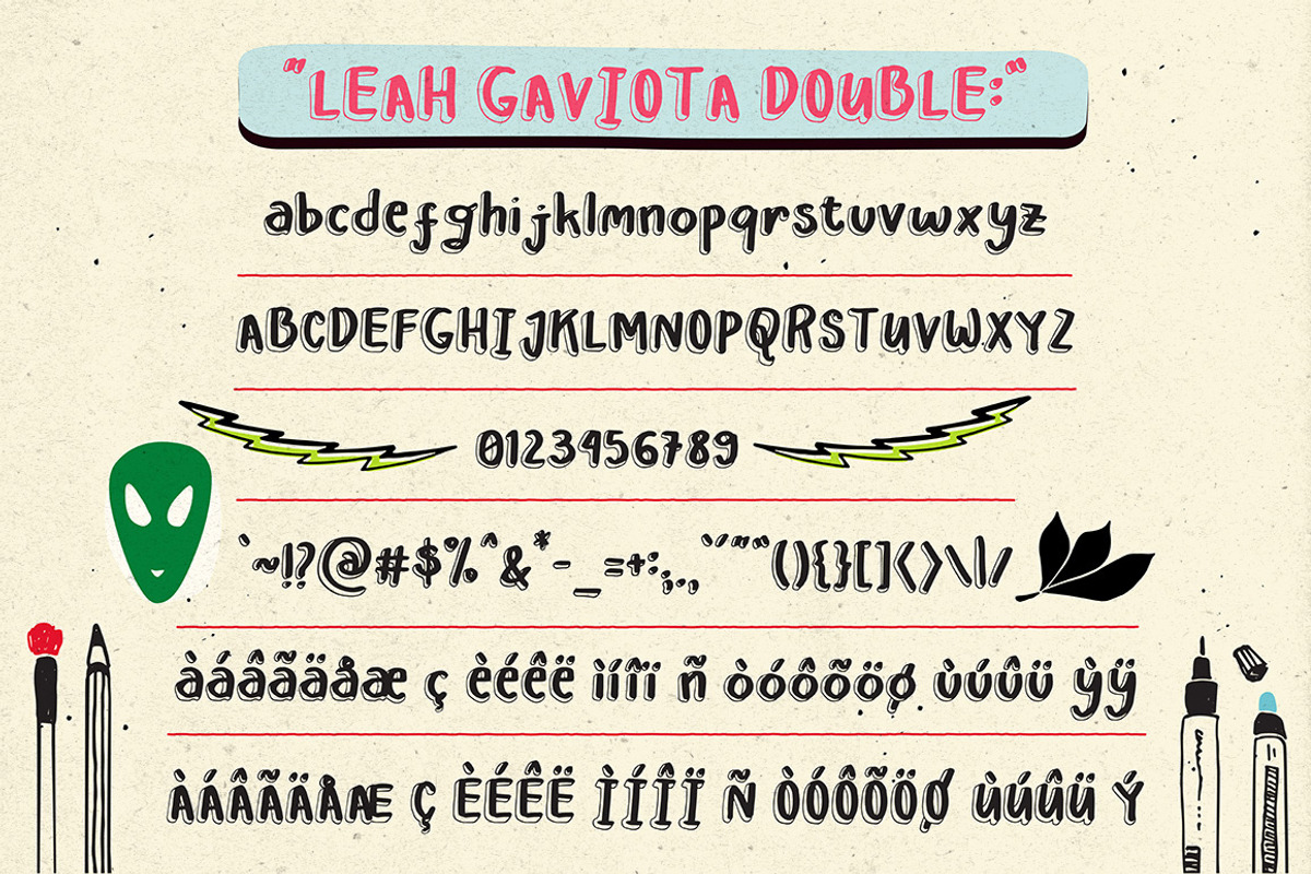 Leah Gaviota Script preview 8