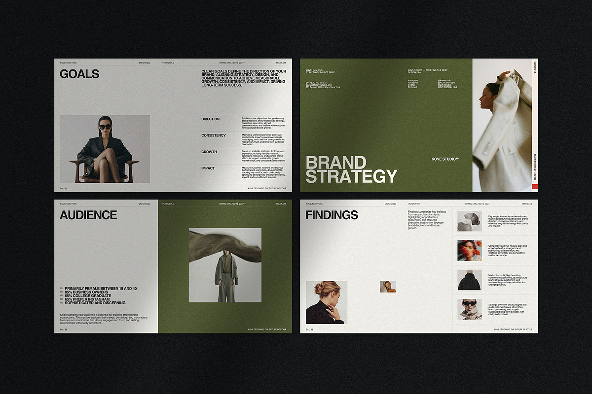 KOVE | Brand Strategy Template, a Presentation Template by Prapti Design (Photo 8 of 11)