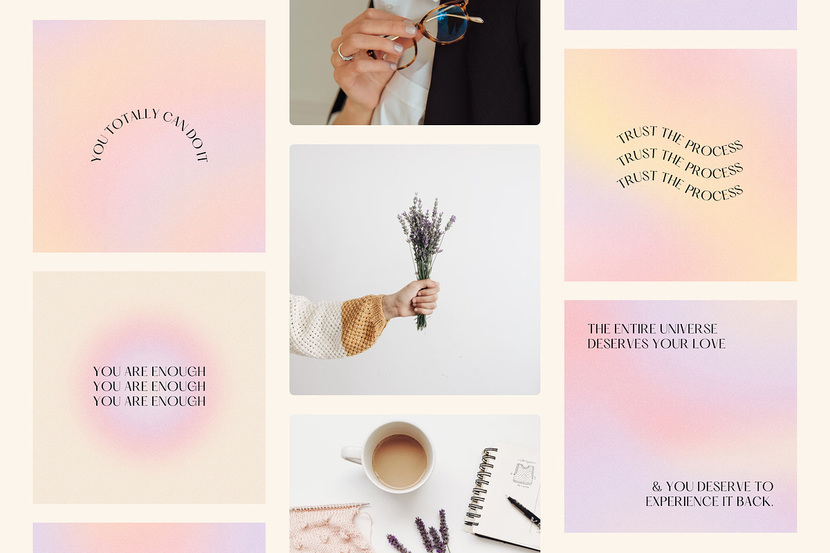 Canva Soft Dreams Instagram Bundle, a Social Media Template by Alice Store (Photo 2 of 9)