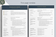 Modern Executive Resume Template, a Resume Template by Get Landed (Thumbnail 2 of 10)