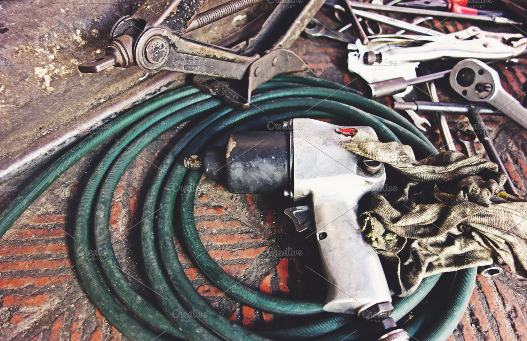 Air Compressor Gun