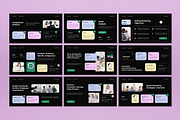 Black Marketing Report Keynote, a Presentation Template by graphicook (Thumbnail 4 of 4)