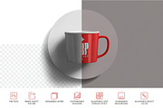 Mug Mockup, a Cups & Container Mockup by megostudi0 (Thumbnail 5 of 7)