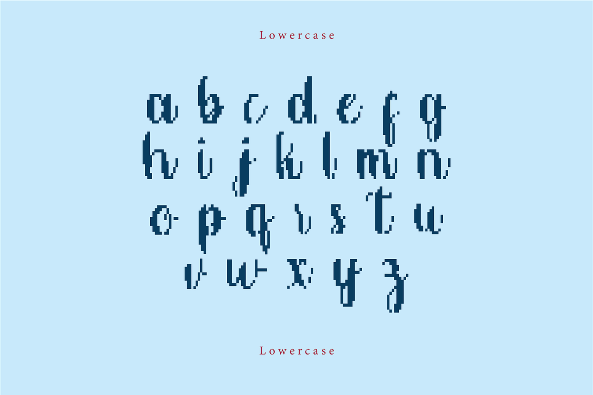 Dravella | A Embroidery Script Font, a Handwritten Font by Berdansabersama (Photo 3 of 8)